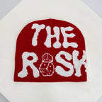 Autumn and Winter New Unisex European Style Risk Dice Knitted Hats Warm Street Versatile Color Block Beanies Fashion Hip Hop ins