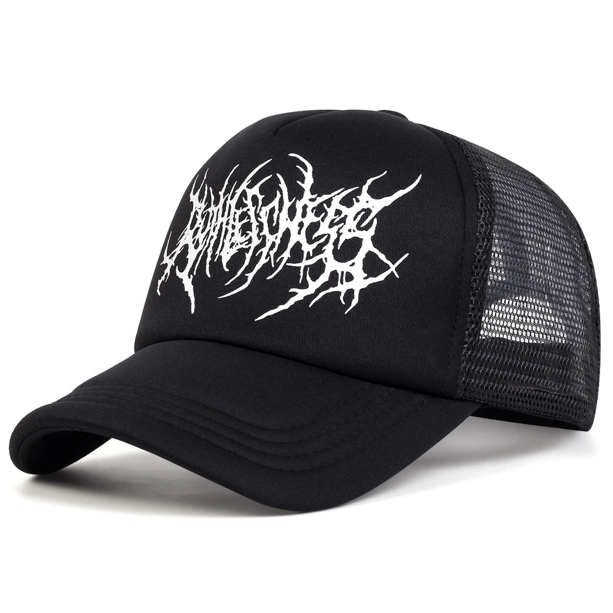 Gothic Summer Fashion Net Hat Baseball Hat Snapback Caps Hip-hop Hats Outdoor Adjustable Men Women Cowboy Sunscreen Hat