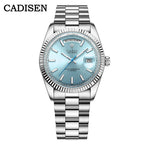 CADISEN C8185 Men Watches Swimming 10Bar Waterproof Screw Crown Japan Miyota Movement Mechanical Watch Newest Version Wristwatch