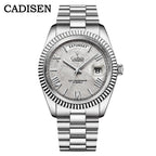 CADISEN C8185 Men Watches Swimming 10Bar Waterproof Screw Crown Japan Miyota Movement Mechanical Watch Newest Version Wristwatch