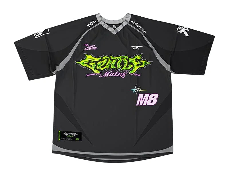 2026 M8 Esports Club VCT Jersey Gentle Mates Fans Custom ID Uniform Men Summer Breathable Short Sleeve Casual Sportswear Tops