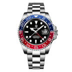 2026 New PAGANI DESIGN Luxurys Men Mechanical Watch Stainless Steel GMT Man Watch Top Brand Sapphire Glass Watch for Men PD-1662