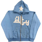Hoodies Man American Retro Letter Printed Y2k Women Harajuku Long Sleeve Oversized Hooded Sweatshirts Y2K Casual Jacket Coats
