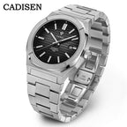 CADISEN Diver Watch Retro Luxury Sapphire MIYOTA 8215 German Designer Men Automatic Mechanical Watches 10Bar Waterproof Luminous