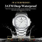 POEDAGAR Top Exquisite Women's Wristwatch Waterproof Luminous Date Fashion Ladies Watches Stainless Steel Quartz Watch For Woman