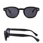 Vintage Round Sunglasses Women Men Retro Rivet Gradient Female Sun Glasses UV400 Square Shades Eyewear