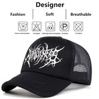 Gothic Summer Fashion Net Hat Baseball Hat Snapback Caps Hip-hop Hats Outdoor Adjustable Men Women Cowboy Sunscreen Hat