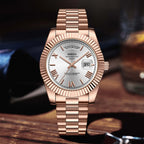 NIBOSI Brand Luxury Quartz Watches For Men Fashion Date Display Luminous Fashion Stainless Steel Men's Watch relogios masculino