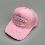 Cruise Ship Pattern Baseball Cap Summer Five-star Mesh Cap for Men and Women Outdoor Beach Sun Protection Trucker Baseball Caps