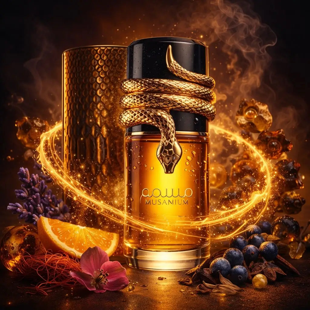 Lattafa Musamam perfume water 50ML mixed fragrance Oriental Ambré, rafran & incense, long hold