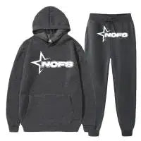 Ensembles de survêtement Nofs pour hommes sweat-shirt de course à pied, jogging de sport pièce Macoff créateur de mode, couple