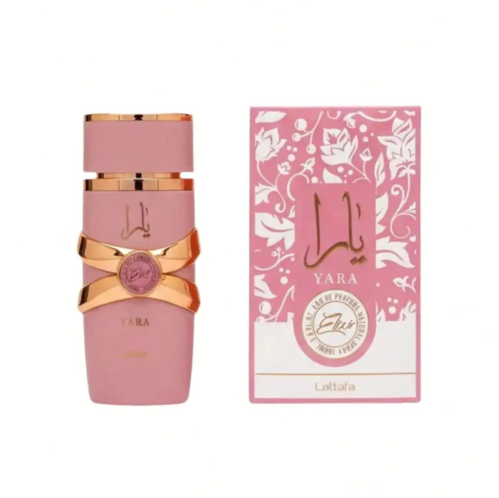 LATTAFA YARA ELIXIR ML perfume water for women-Fragrance delicious strawberry blackcurrant vanilla Caramel
