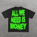 Ins Streetwear Y2k T Shirt Mens Harajuku Hip Hop Graphic Print Casual Cotton Round Neck TShirt Women Gothic Short Sleeve Tops