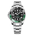 black green