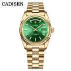 CADISEN C8185 Men Watches Swimming 10Bar Waterproof Screw Crown Japan Miyota Movement Mechanical Watch Newest Version Wristwatch