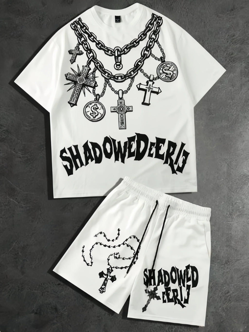 Children's Short-sleeved Set 26 Spring/Summer New Style Cartoon Fashion Boys' and Girls' Various Styles Short-sleeved Casual Set