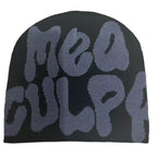 Knitting Cap Men Women Paragraph Quality Beanie Cap Y2k Warm Fashion Hundred Take Ins New Net Red Design Sense Niche Cold Cap