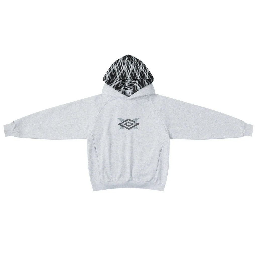 European and American street fashion punk hip-hop style men's Y2K Gothic Harajuku hooded pullover loose pants sports suit
