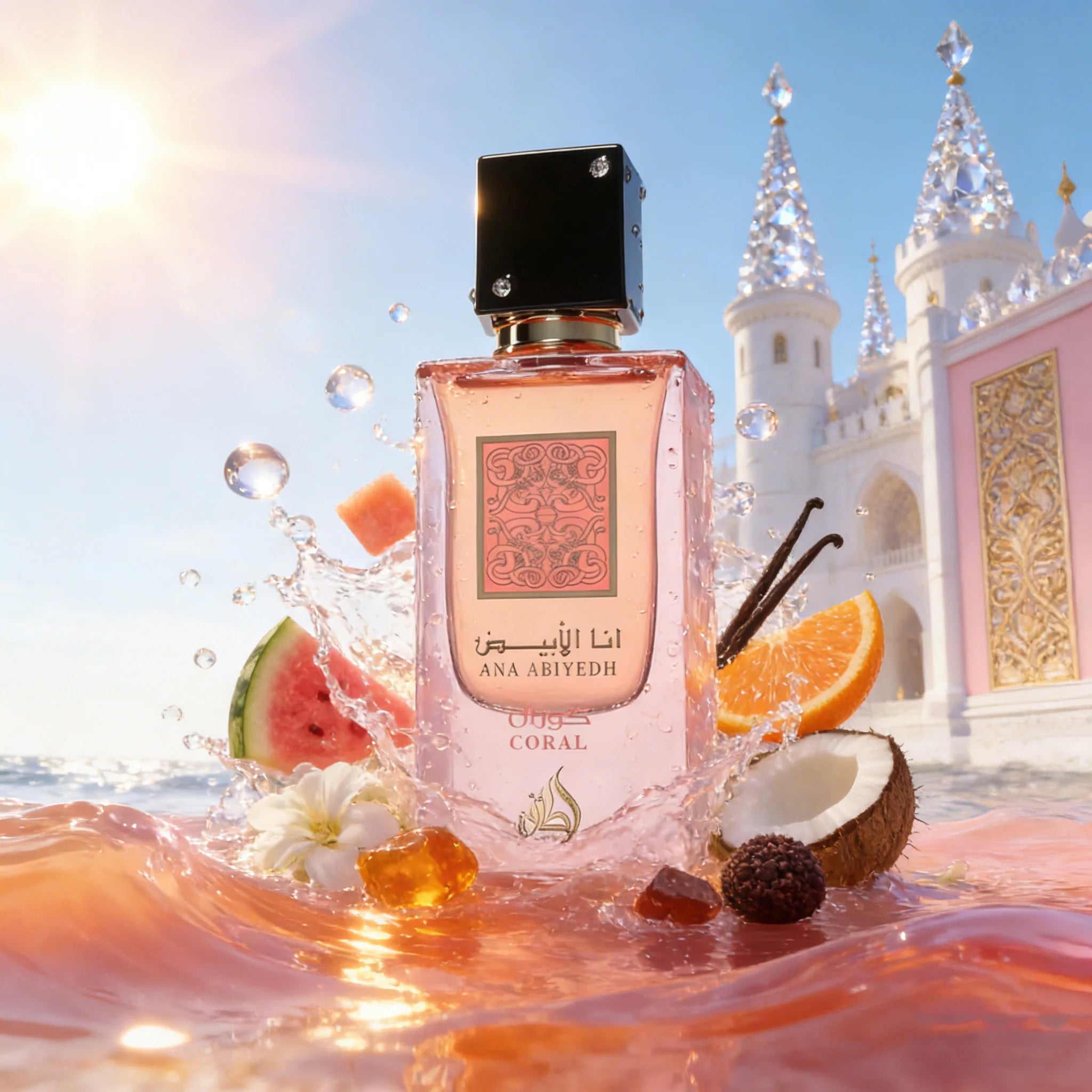 Ana abyedh Coral 60ML mixed perfume water