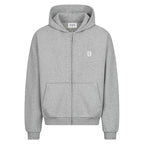 Warm Men's Sportswear Hoodie Solid Color Hooded Sweater Loose Fleece Pullover Sportswear Dark Blue Y2K Plus Thick Street Fashion
