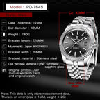 PAGANI DESIGN Men Mechanical Watch Luxury Automatic Watch Jubilee Bracelet Japan Movement 100M Waterproof Sport Wristwatch 1645