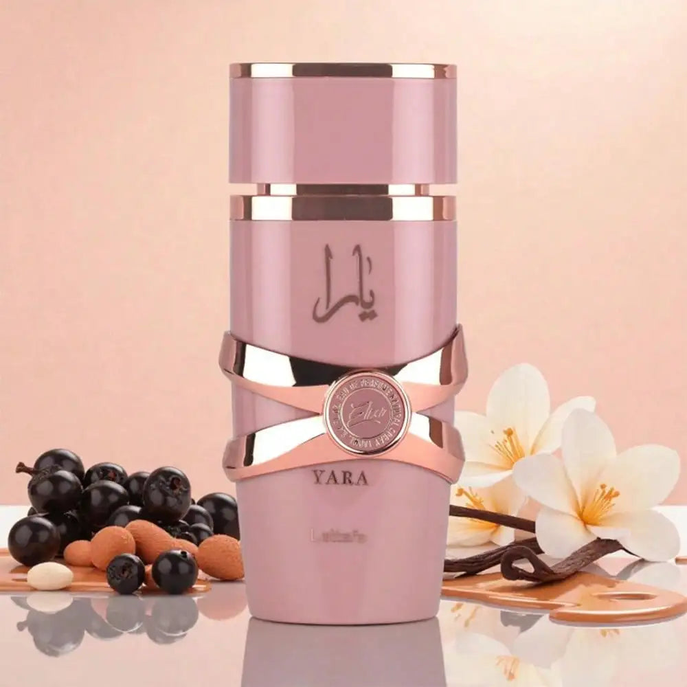 LATTAFA YARA ELIXIR ML perfume water for women-Fragrance delicious strawberry blackcurrant vanilla Caramel