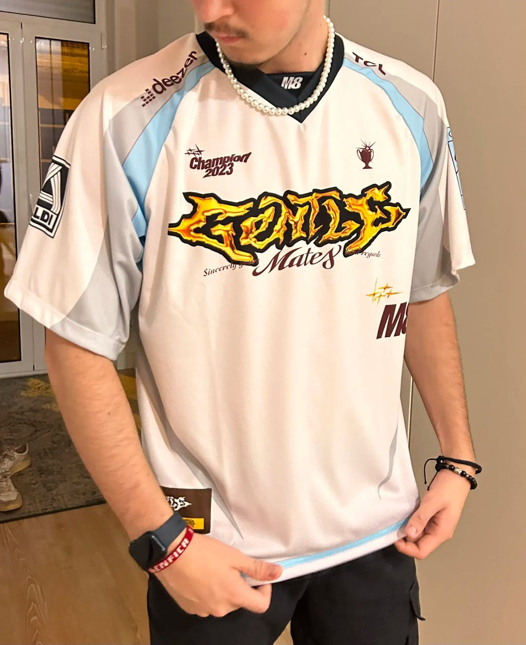 2026 M8 Esports Club VCT Jersey Gentle Mates Fans Custom ID Uniform Men Summer Breathable Short Sleeve Casual Sportswear Tops