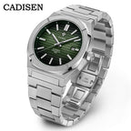 CADISEN Diver Watch Retro Luxury Sapphire MIYOTA 8215 German Designer Men Automatic Mechanical Watches 10Bar Waterproof Luminous