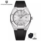 PAGANI DESIGN MIYOTA 8215 Men Automatic Mechanical Watches 40MM Sapphire Stainless Steel Waterproof Luminous Wrist Watch