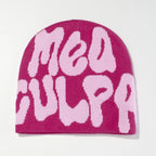Knitting Cap Men Women Paragraph Quality Beanie Cap Y2k Warm Fashion Hundred Take Ins New Net Red Design Sense Niche Cold Cap