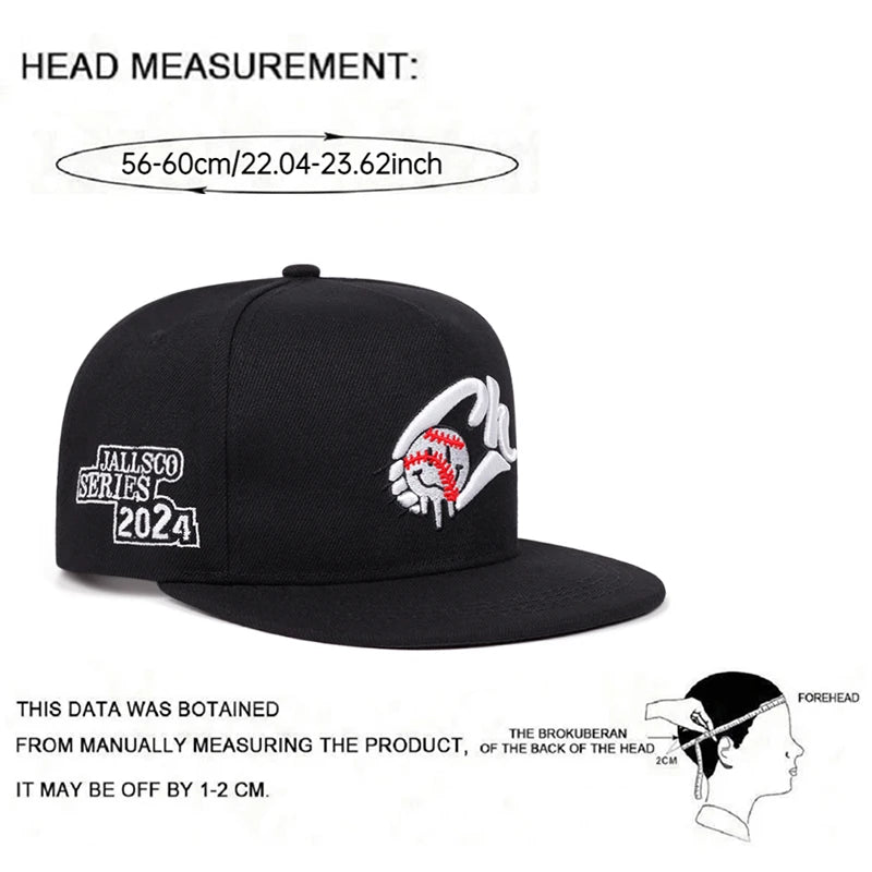 2025 Fashion New Baseball Hat CH Tennis Embroidery Backstage Hip Hop Hat Daily Leisure Flat Edge Hat Outdoor Sunshade Hat Unisex