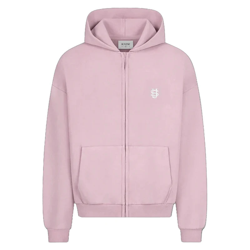 Warm Men's Sportswear Hoodie Solid Color Hooded Sweater Loose Fleece Pullover Sportswear Dark Blue Y2K Plus Thick Street Fashion