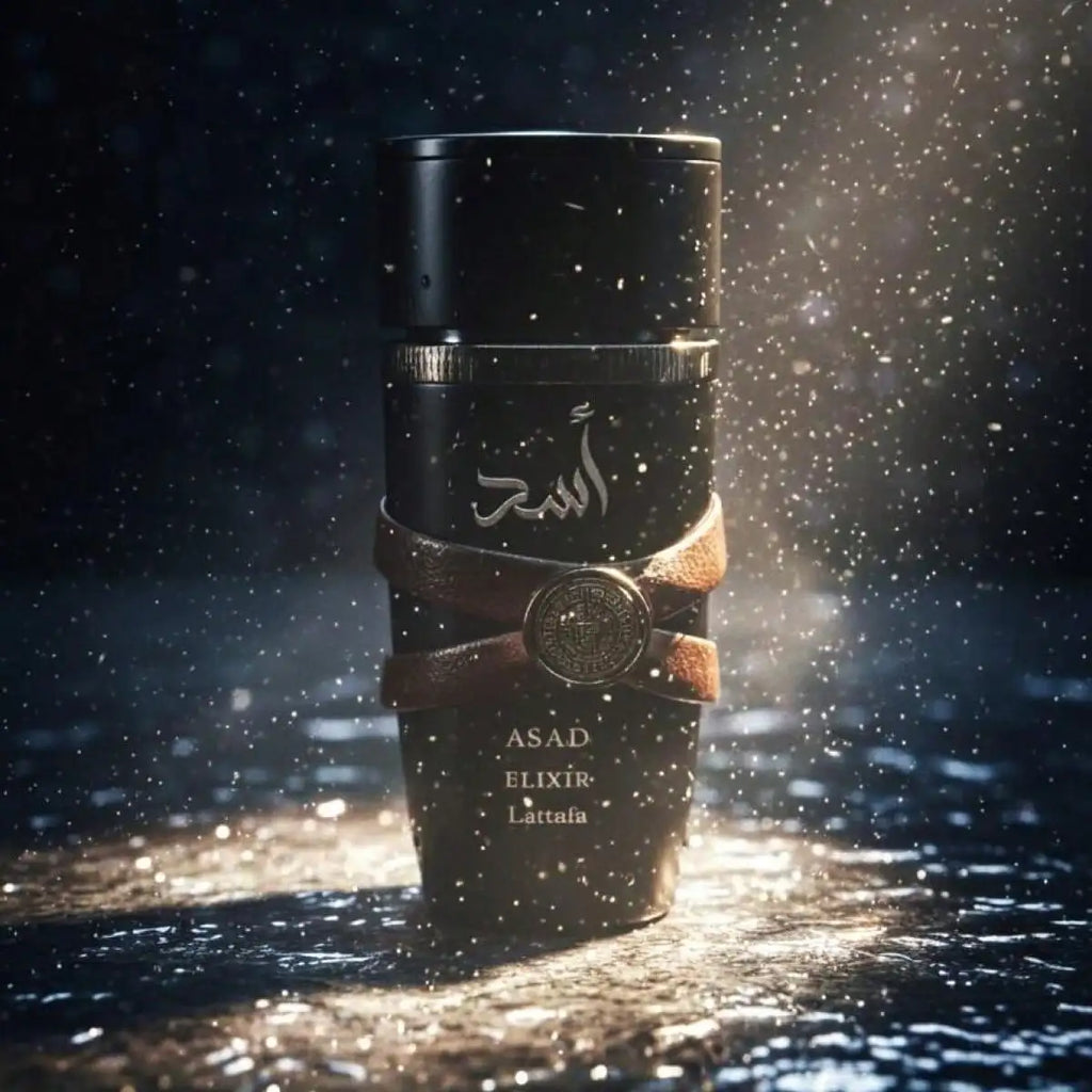 LATTAFA ASAD ELIXIR 100ML perfume water for men-perfume Oriental spicy Afran vanilla incense