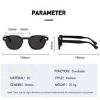 Vintage Round Sunglasses Women Men Retro Rivet Gradient Female Sun Glasses UV400 Square Shades Eyewear