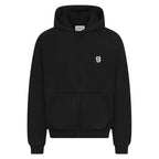 Warm Men's Sportswear Hoodie Solid Color Hooded Sweater Loose Fleece Pullover Sportswear Dark Blue Y2K Plus Thick Street Fashion