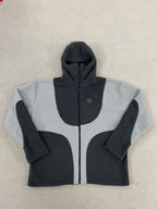 Men's and women's hoodies, fashionable loose multifunctional jackets, street style lamb wool cardigans hooded clothing
