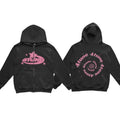 Black-pink logo