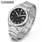 CADISEN 2025 New Mens Watches Luxury Automatic Watch For Men MIYOTA Mechanical 40MM WristWatch Stainless Steel AR Sapphire glass