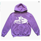 Dark Sport Hoodie Zipper Men's Large Size Couple Gothic Harajuku Streetwear Printed Loose Fit Long Sleeve Sweatshirt