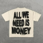 Ins Streetwear Y2k T Shirt Mens Harajuku Hip Hop Graphic Print Casual Cotton Round Neck TShirt Women Gothic Short Sleeve Tops