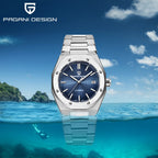 PAGANI DESIGN MIYOTA 8215 Men Automatic Mechanical Watches 40MM Sapphire Stainless Steel Waterproof Luminous Wrist Watch