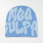 Knitting Cap Men Women Paragraph Quality Beanie Cap Y2k Warm Fashion Hundred Take Ins New Net Red Design Sense Niche Cold Cap