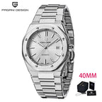 PAGANI DESIGN MIYOTA 8215 Men Automatic Mechanical Watches 40MM Sapphire Stainless Steel Waterproof Luminous Wrist Watch