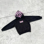 European and American street fashion punk hip-hop style men's Y2K Gothic Harajuku hooded pullover loose pants sports suit