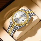 NIBOSI Brand Luxury Quartz Watches For Men Fashion Date Display Luminous Fashion Stainless Steel Men's Watch relogios masculino
