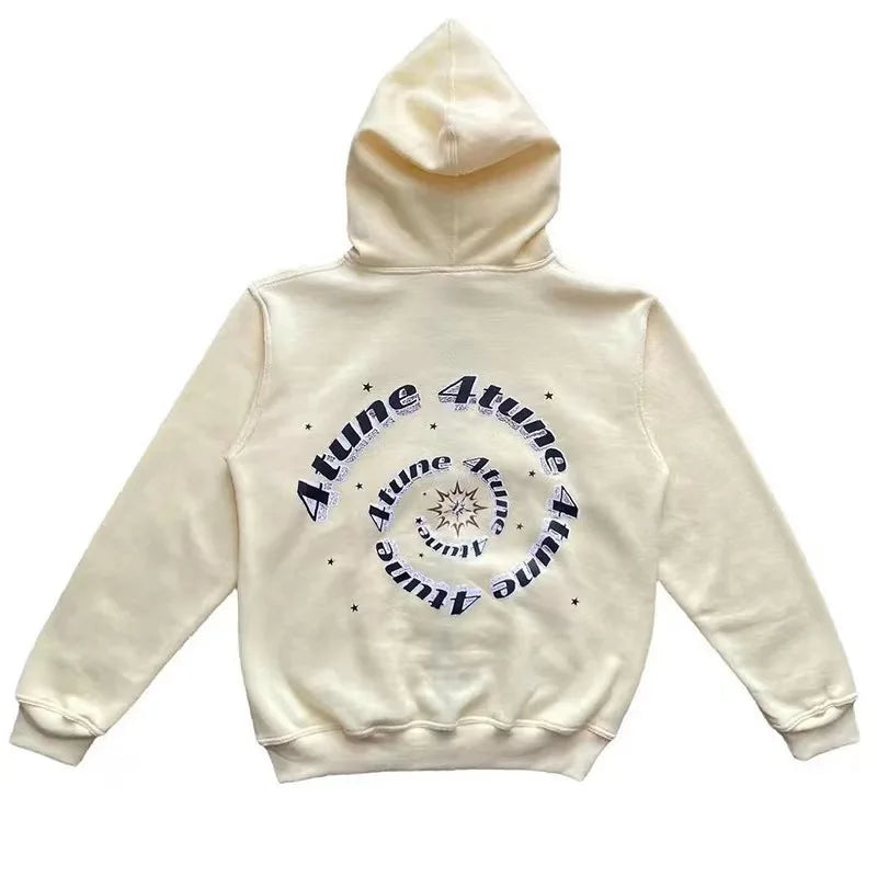 Dark Sport Hoodie Zipper Men's Large Size Couple Gothic Harajuku Streetwear Printed Loose Fit Long Sleeve Sweatshirt