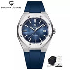 PAGANI DESIGN MIYOTA 8215 Men Automatic Mechanical Watches 40MM Sapphire Stainless Steel Waterproof Luminous Wrist Watch