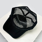 Personal Devil Horns Letters Embroidery Baseball Hats Breathable New Unisex Mesh Sunshade Hip Hop Versatile  Trucker CapsOutdoor