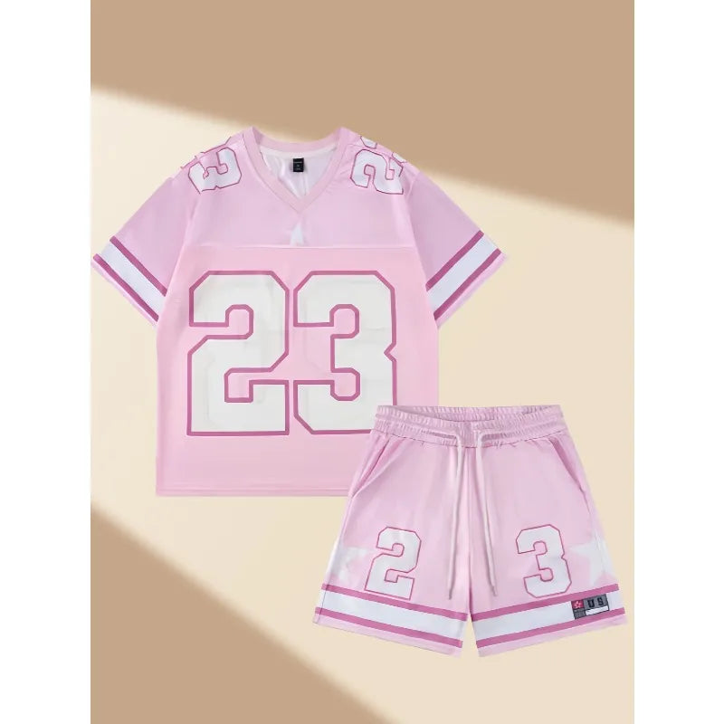 Children's Short-sleeved Set 26 Spring/Summer New Style Cartoon Fashion Boys' and Girls' Various Styles Short-sleeved Casual Set